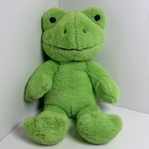 Build-A-Bear Workshop 16 inch Spring Green Frog Plush Stuffed Animal Toy Rare